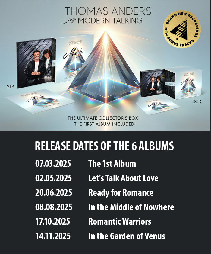 Thomas Anders sings Modern Talking